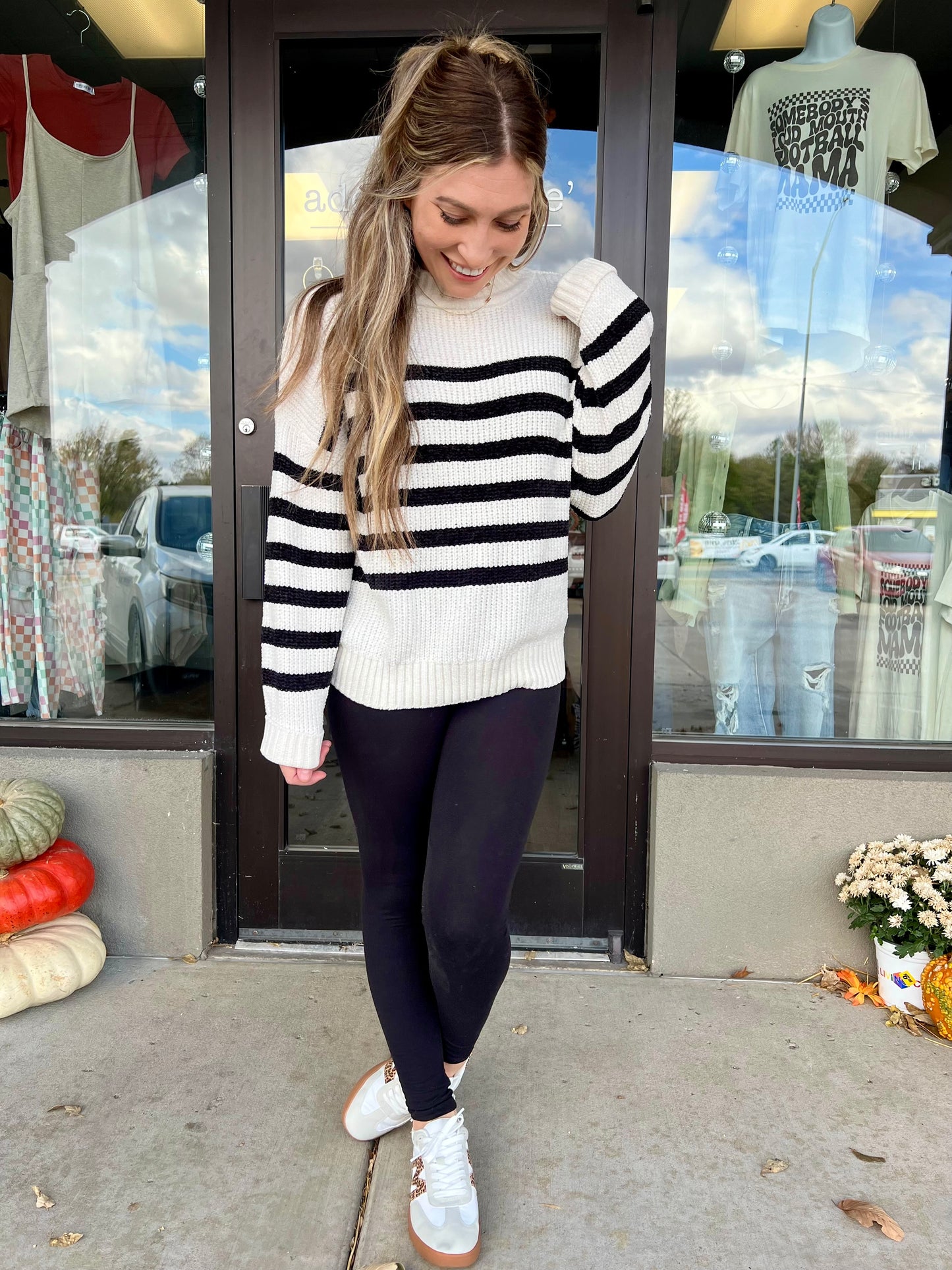 Knit Striped Sweater