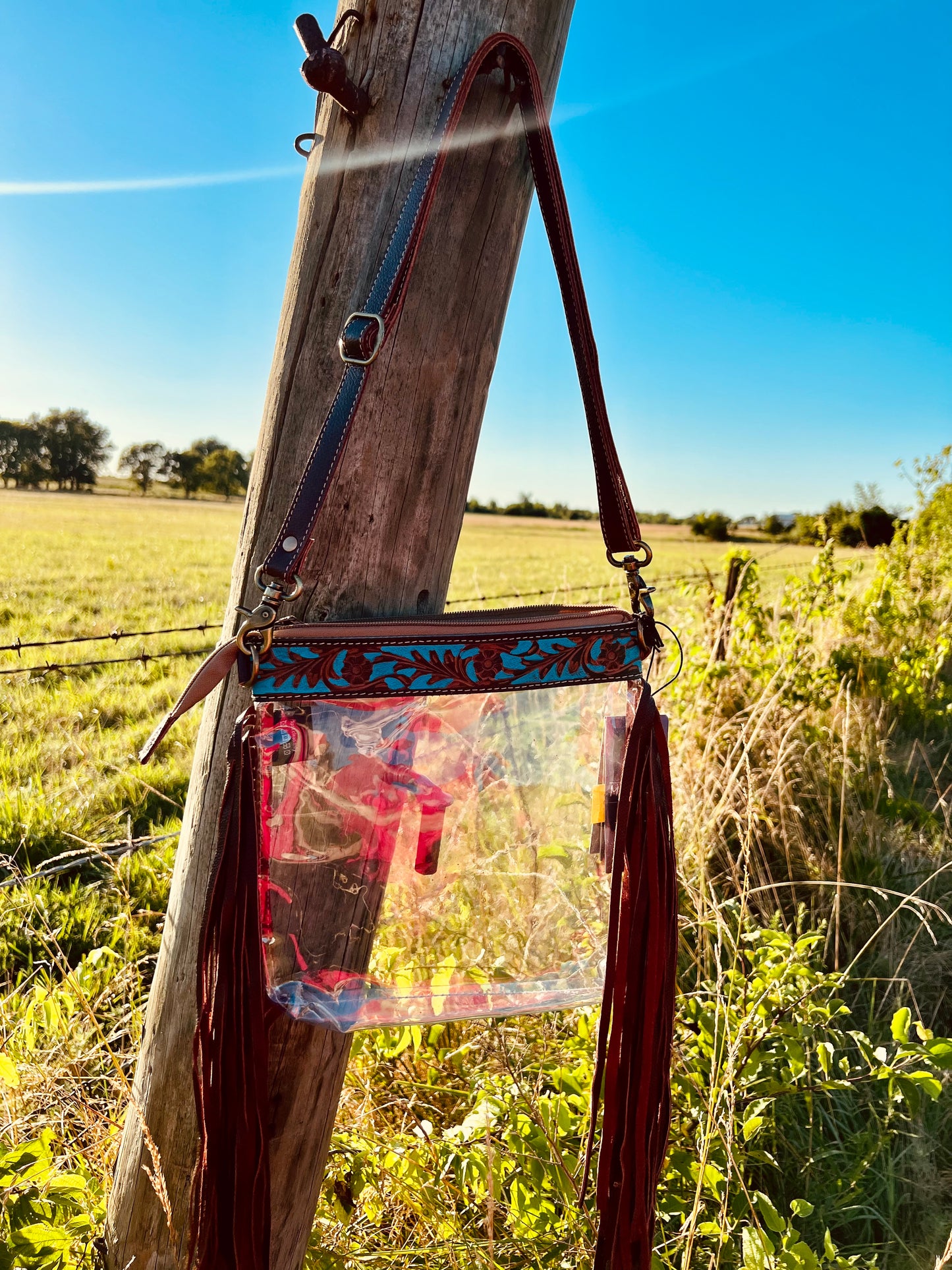 Myra Clear Stadium Crossbody