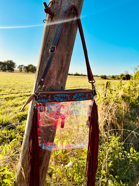 Myra Clear Stadium Crossbody