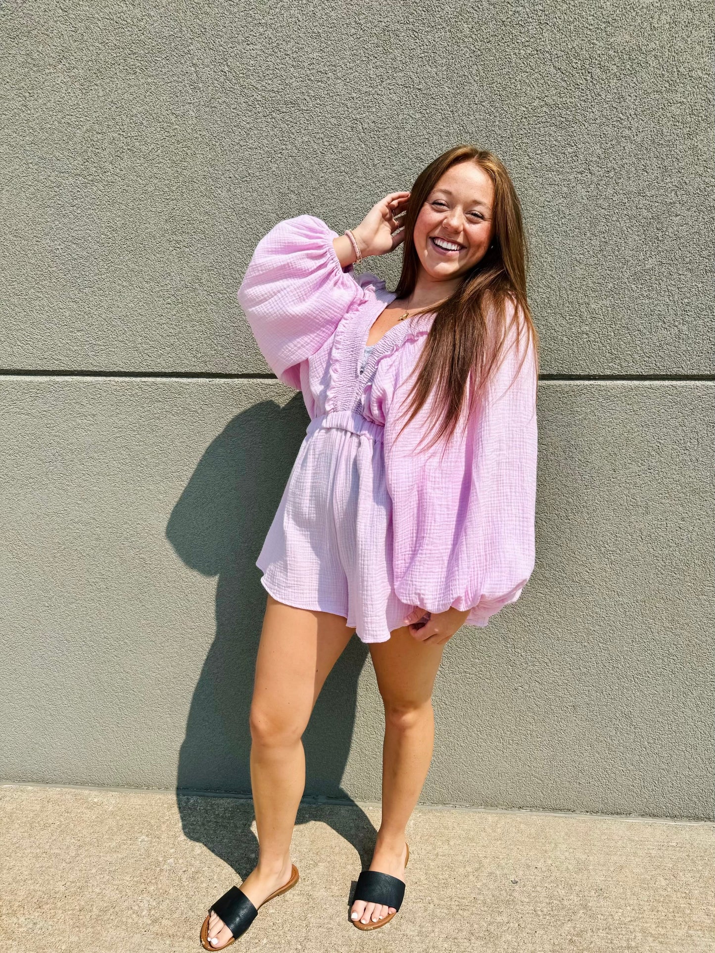 Lilac Romper