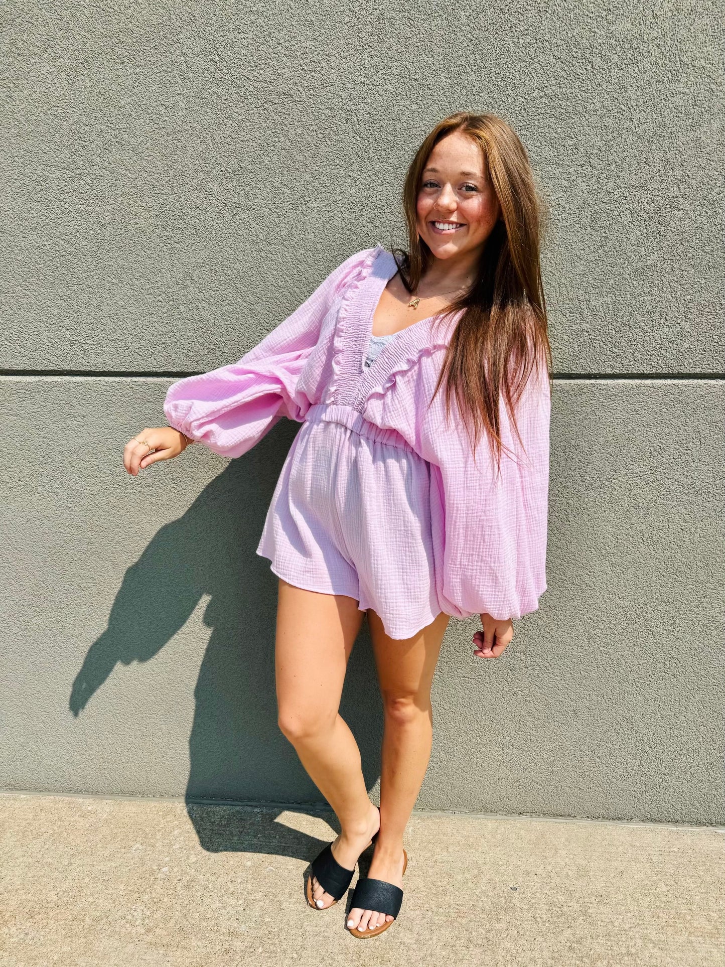 Lilac Romper