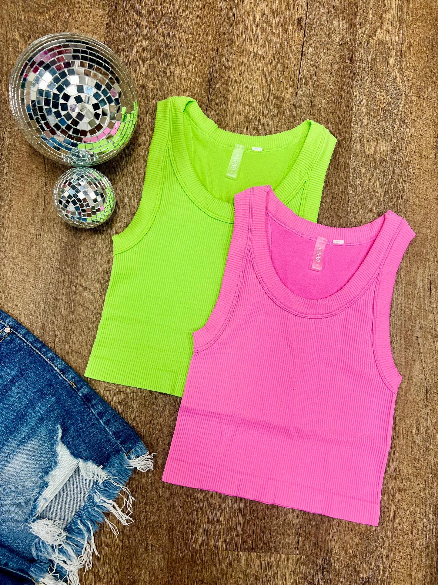 Summer Time Ribbed Tank