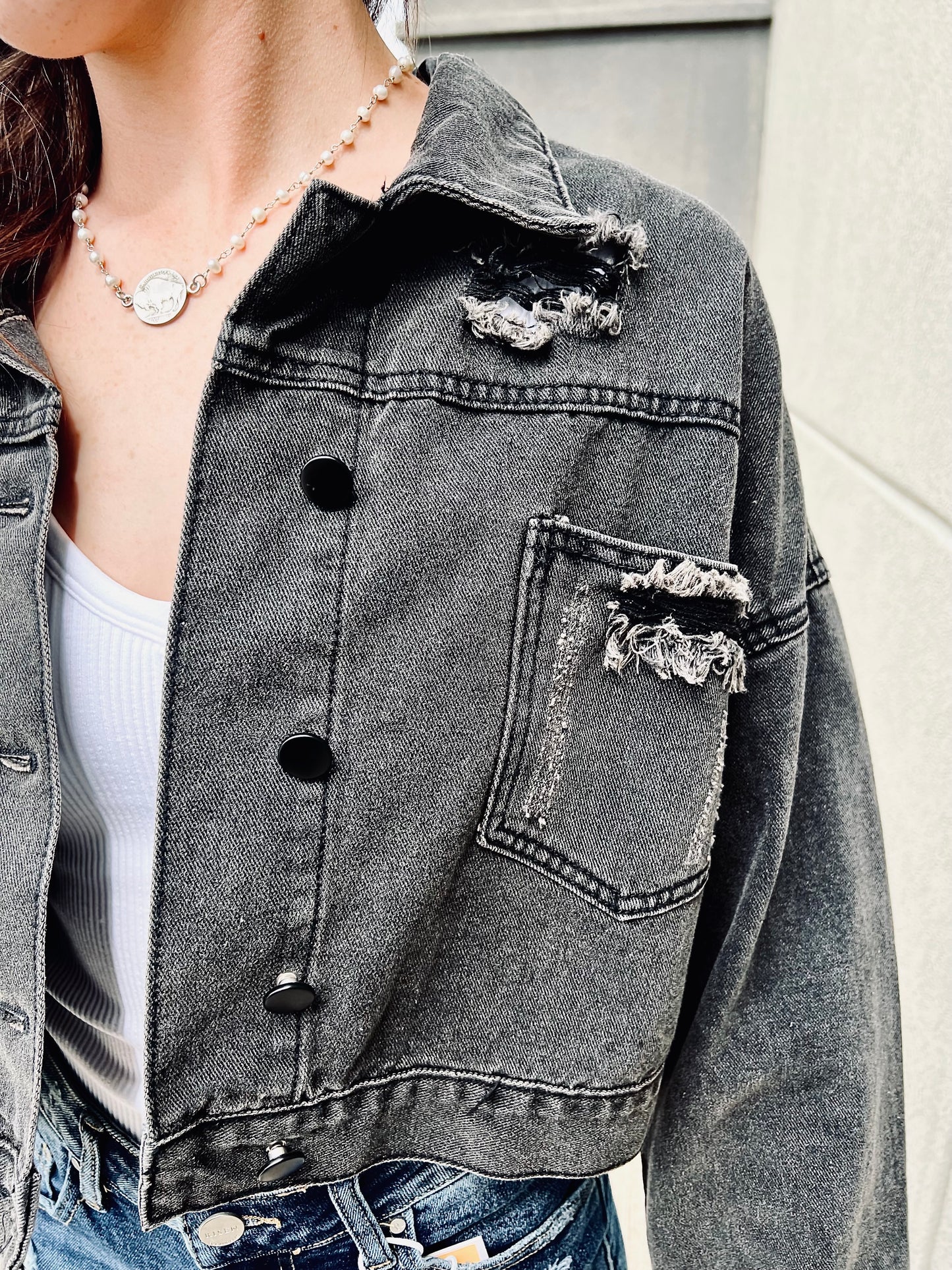 Out On The Town Rhinestone Jacket