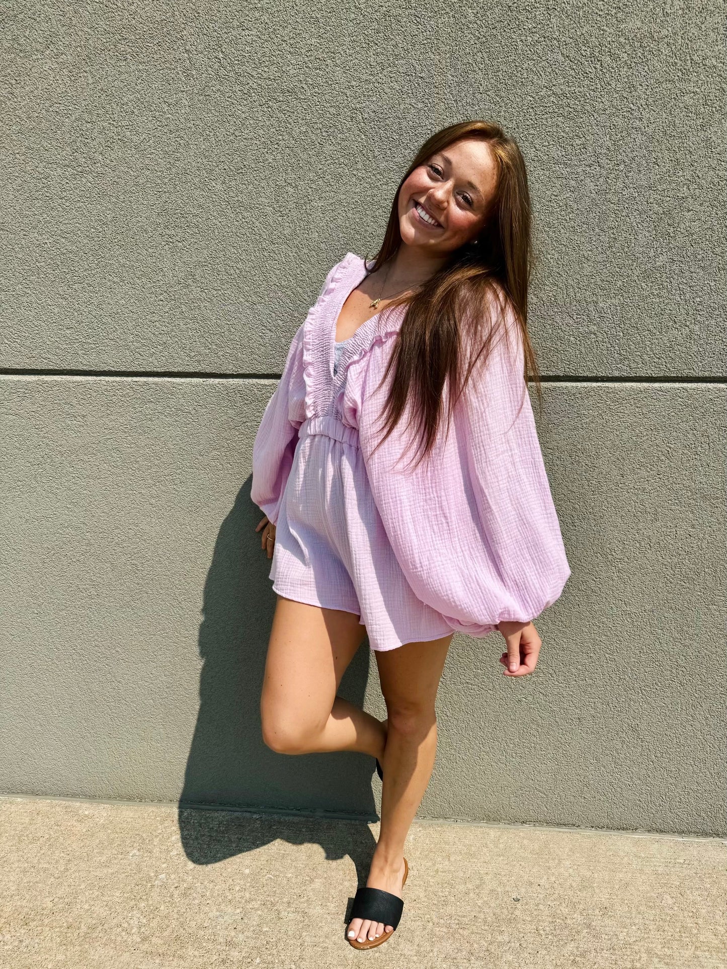 Lilac Romper