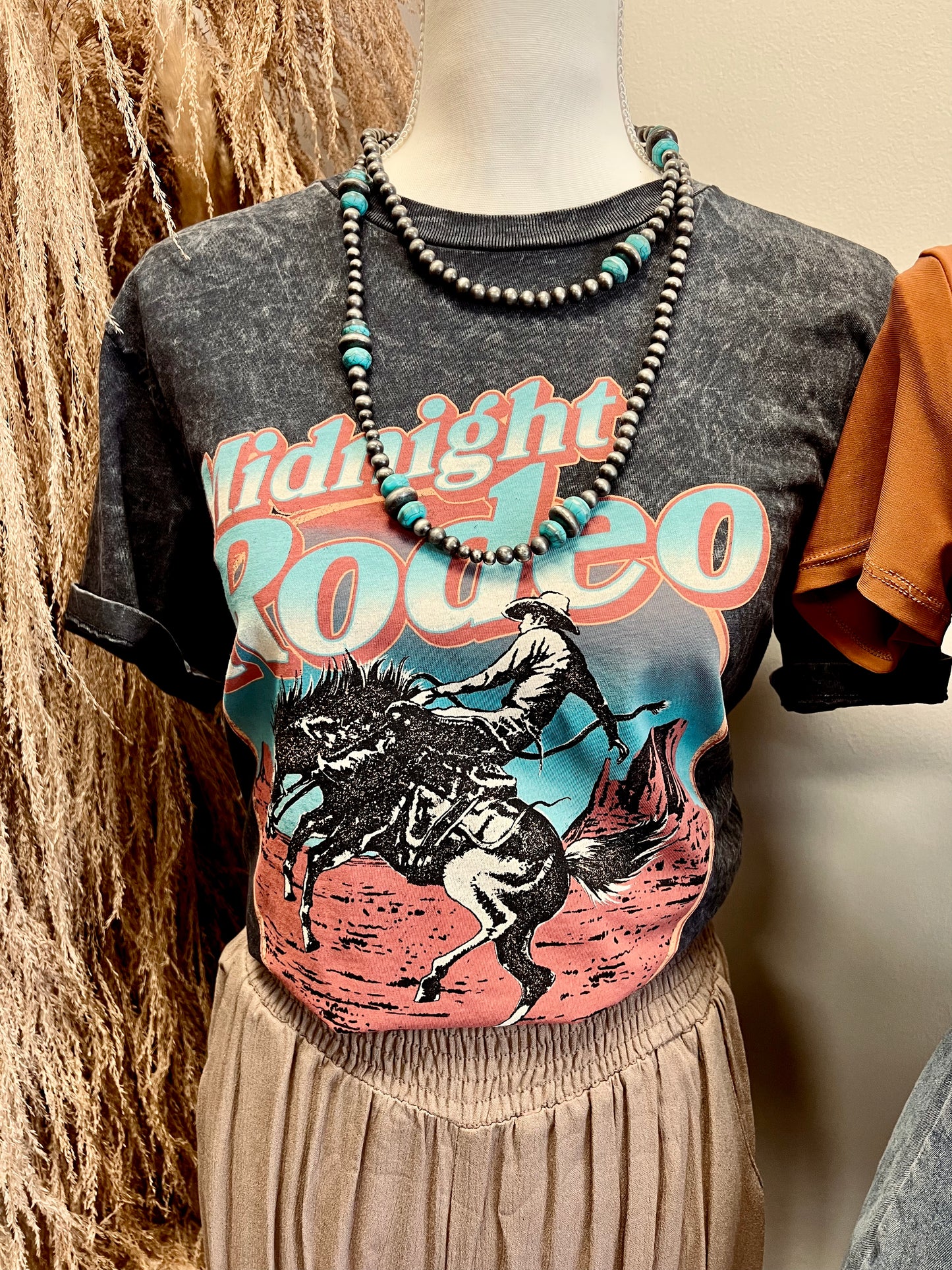 Midnight Rodeo Mineral Wash Tee